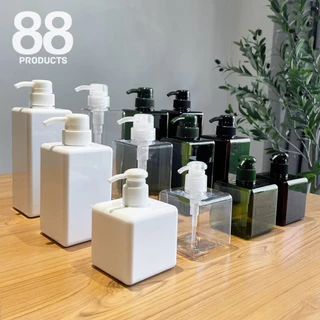ขวดปั๊มพลาสติก ขวดสบู่เหลว แชมพู เกรดอย่างดีพร้อมหัวปั๊ม พร้อมส่ง ส่งไว