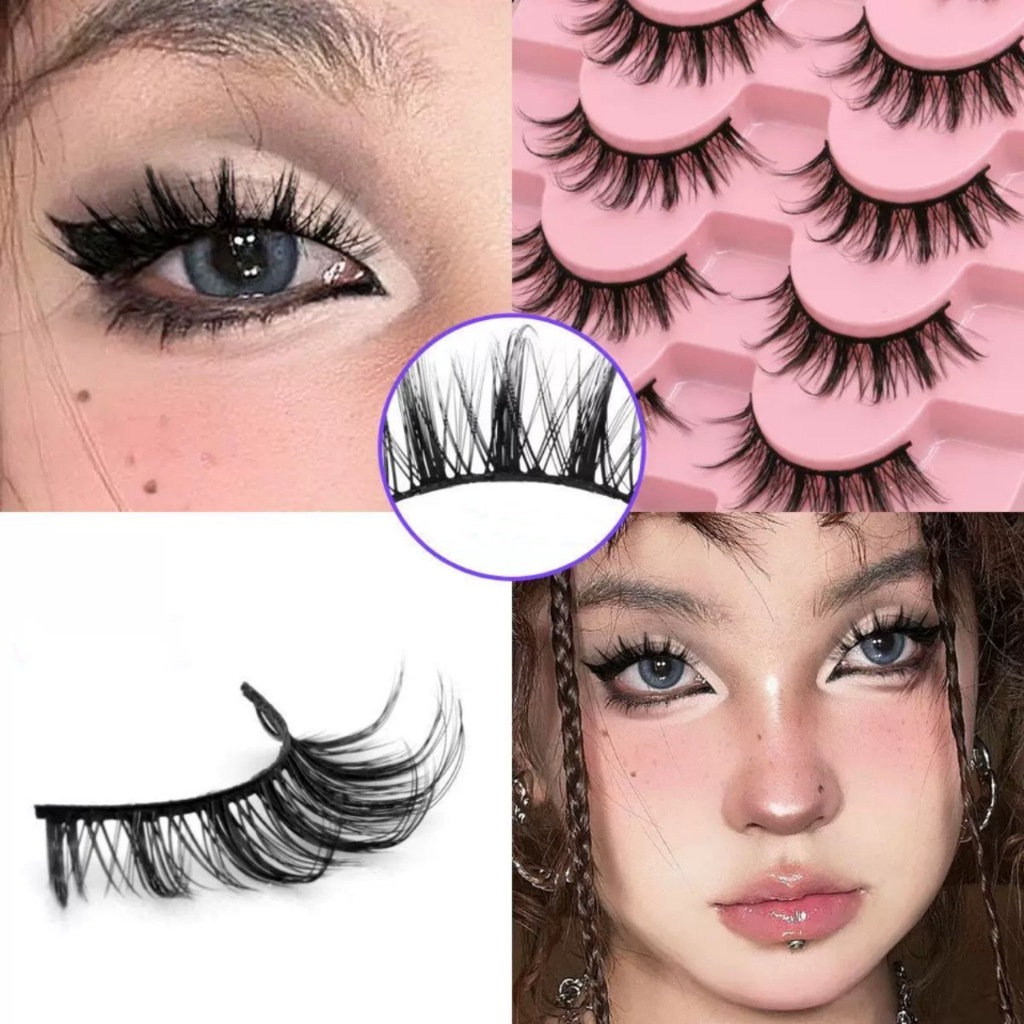 ขนตาปลอม รุ่น KIARA ขนตาปลอมสายฝอ ขนตาปลอม 3D ความยาว 13 mm. ยาวนุ่ม ไม่แข็ง แกนเอ็นบางใส ขนนุ่มเบา สบายตา ราคา ถูกที่สุด ดีลบีเคเค แกลเลอรีภาพที่ 4