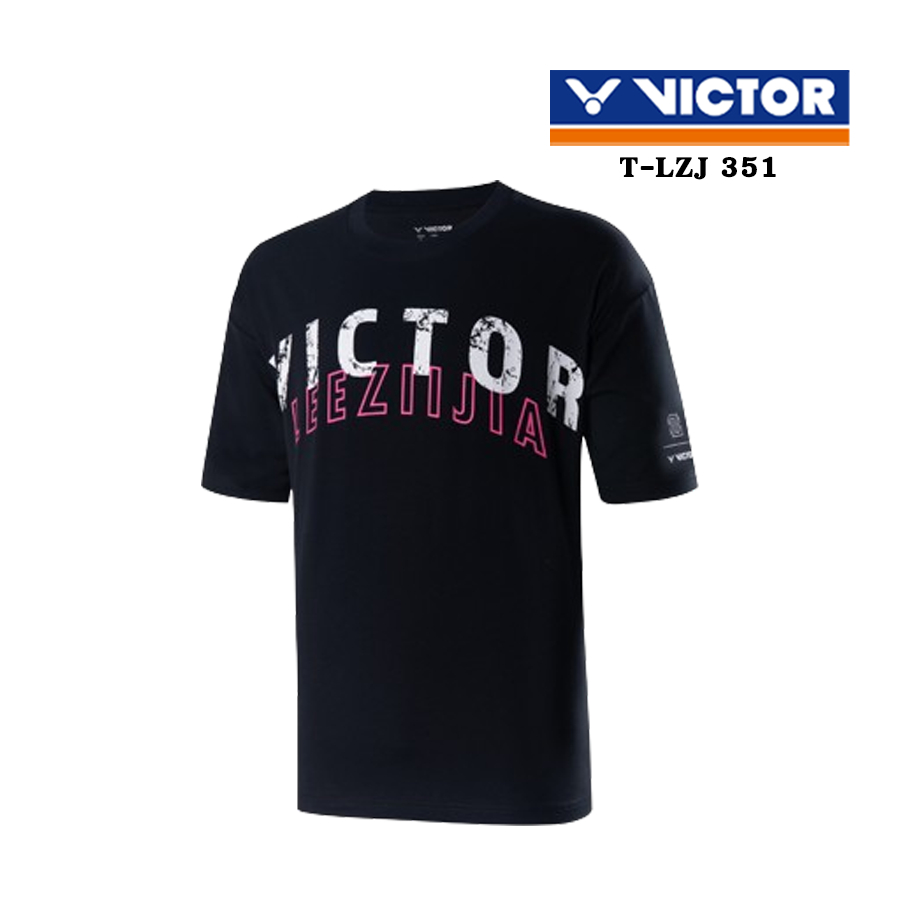 VICTOR เสื้อกีฬาแบดมินตัน แขนสั้น รุ่น T-LZJ 351