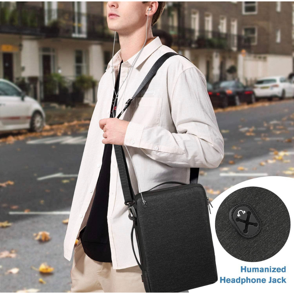 กระเป๋าสะพายข้าง  with Shoulder Strap แท็บเล็ต 13-16 Inch for Labtop14inch 15.6inch macbook13.3-16inch iPad12.9