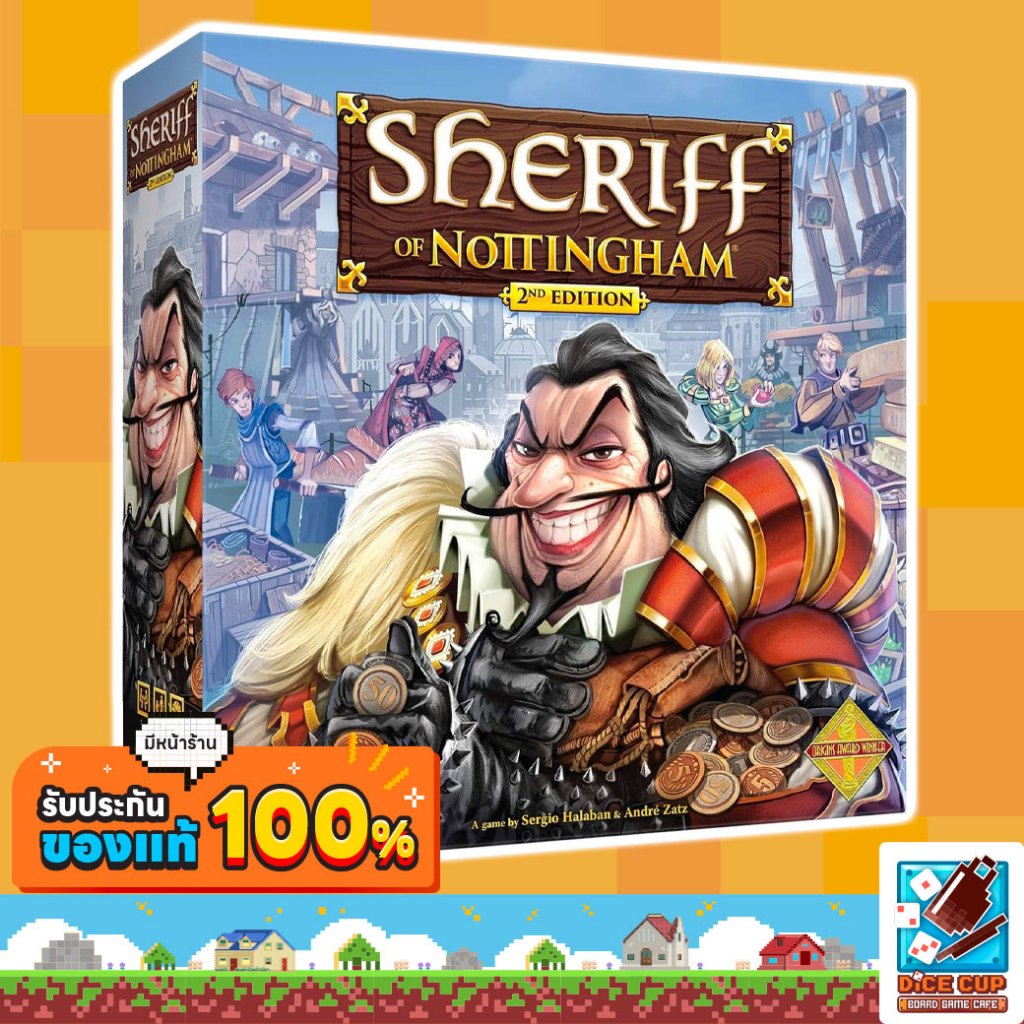 [ของแท้] Sheriff of Nottingham (2nd Edition) Board Game