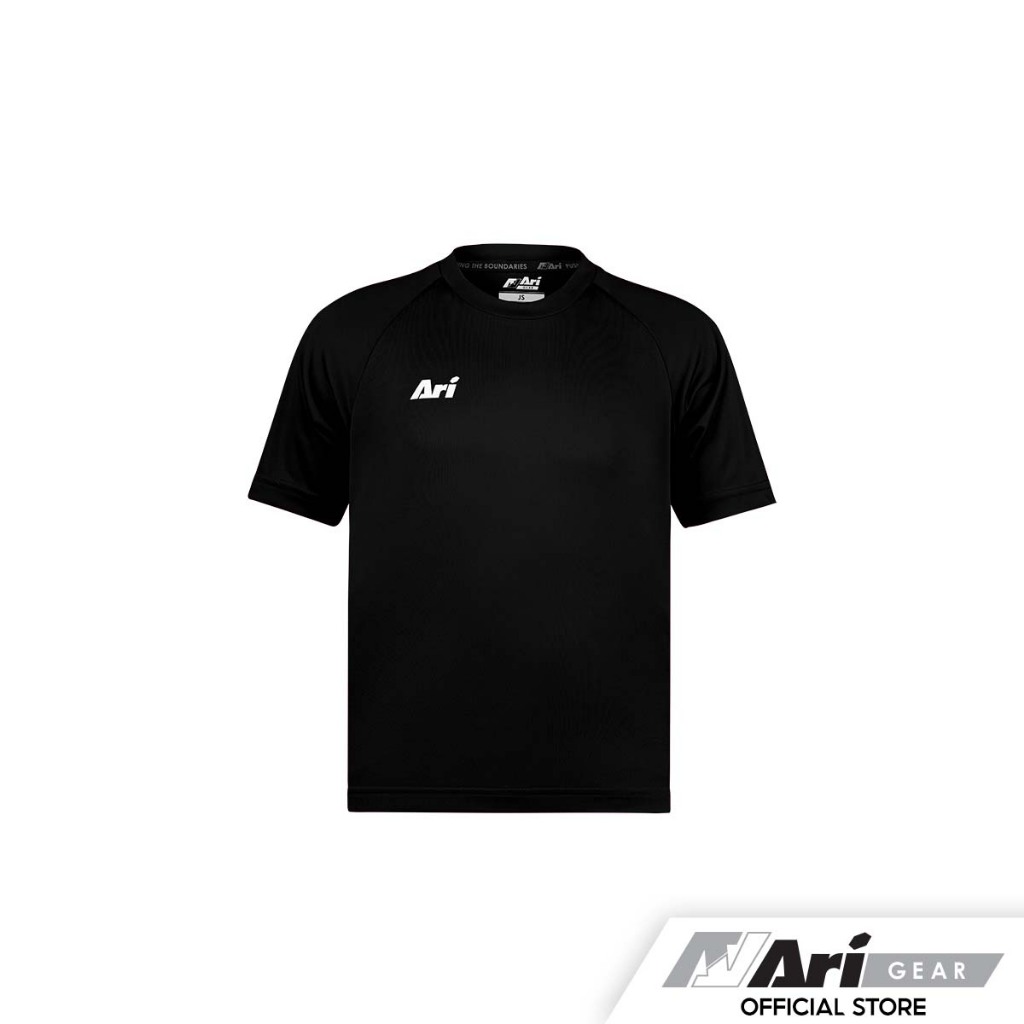ARI KIDS ESSENTIAL TEAM JERSEY - BLACK เสื้อฟุตบอลเด็ก อาริ ESSENTIAL สีดำ