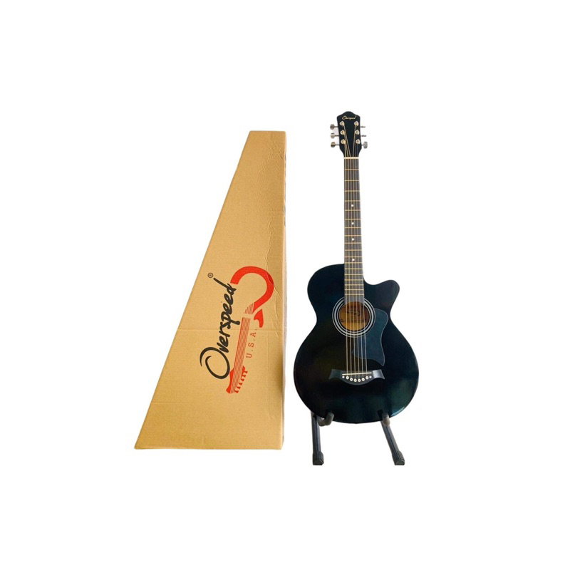 กีต้าร์overspeed 38 นิ้ว พร้อมส่ง ส่งเร็ว