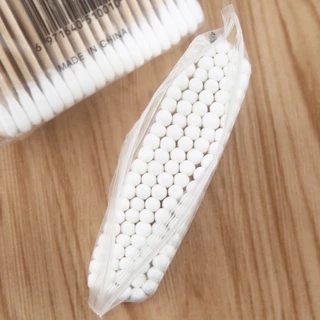 สำลีก้านไม้ คอตตอนบัด (1ห่อ100ก้าน) สำลีไม้ Cotton buds ปั่นหู เช็ดแผล