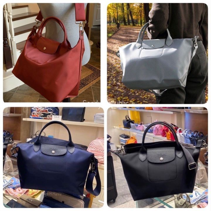 Pre order * Longchamp Neo ไซส์ M รุ่นใหม่สายปรับความยาวได้