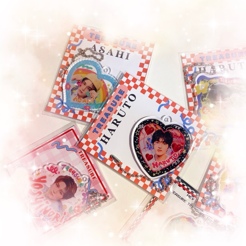 💎 TREASURE keyring 💎 พวงกุญแจ เทรเช่อ✨