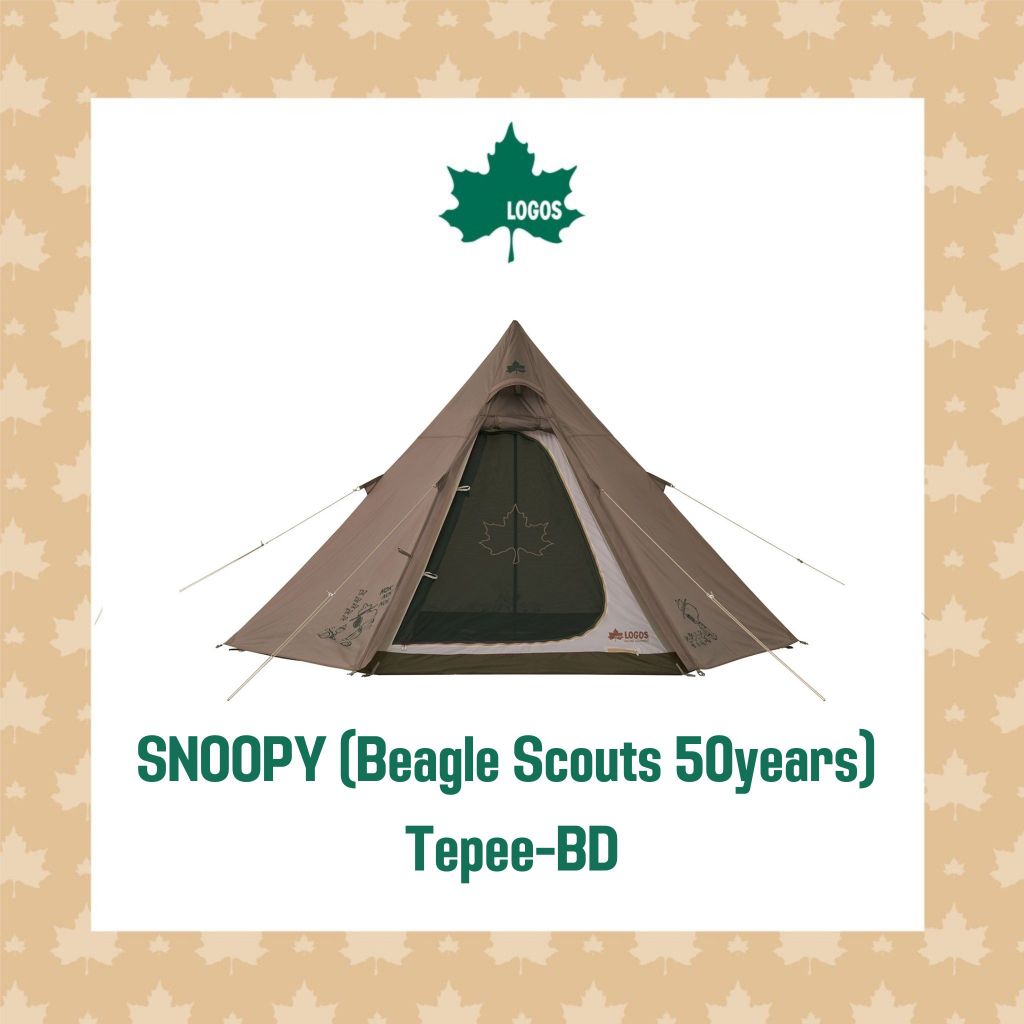 LOGOS เต็นท์กระโจม SNOOPY (Beagle Scouts 50years)