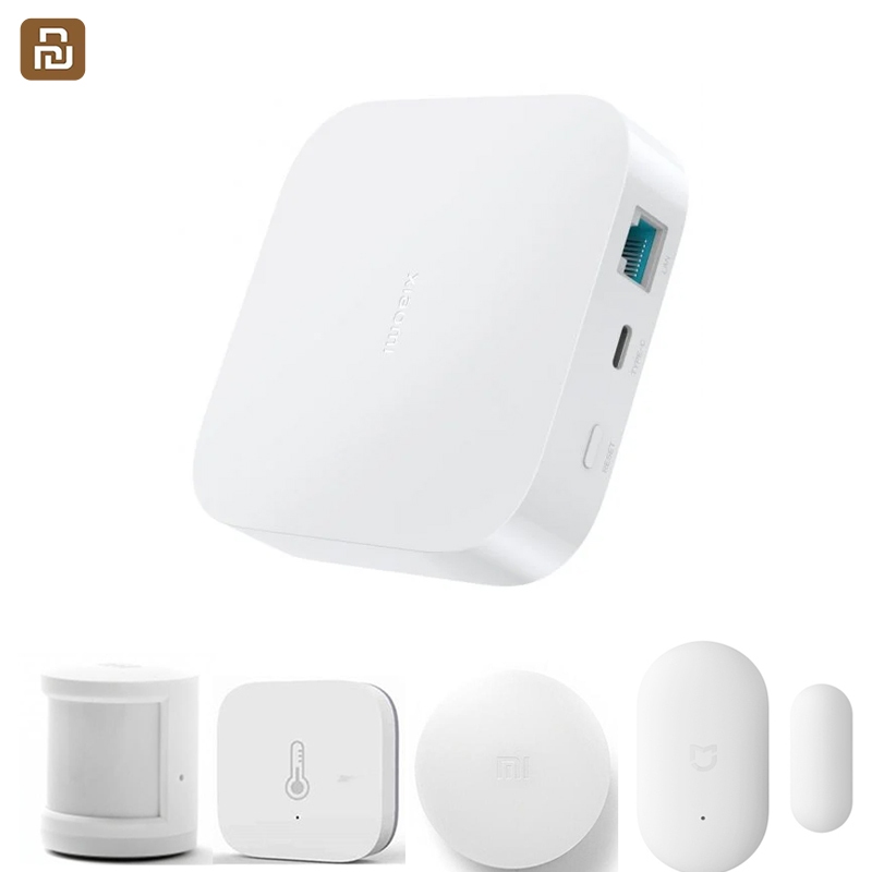NEW- Smart home hub 2 -เกตเวย์มัลติฟังก์ชั่น ประตู สมาร์ทเกตเวย์ gateway 2.4G&5G wifi Buletooth Zigbee 3.0