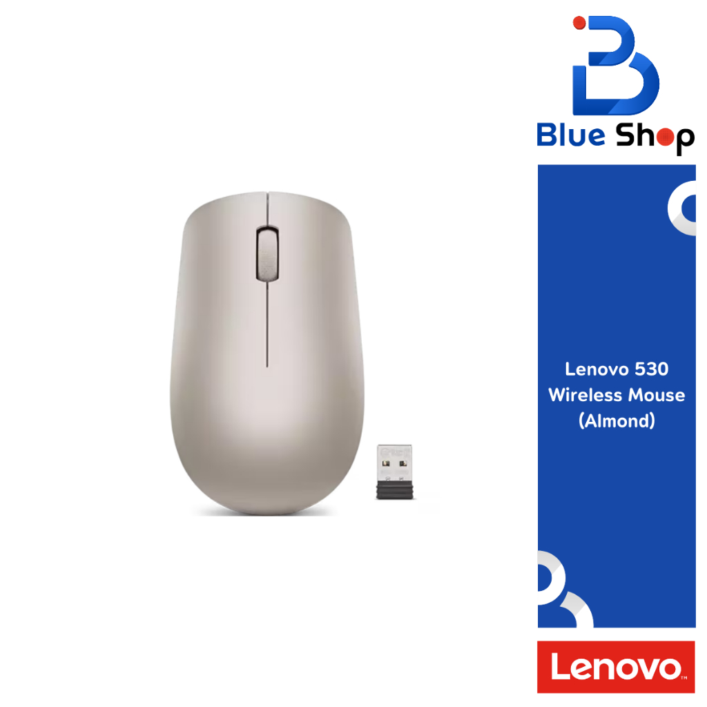 Lenovo Wireless Mouse 530 เมาส์ไร้สายขนาดมาตรฐาน GY50Z18988