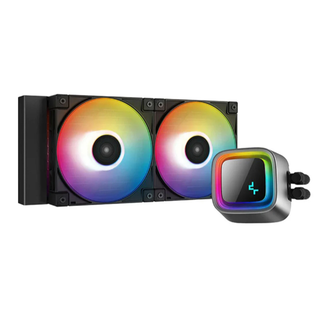 CPU LIQUID COOLER (ระบบระบายความร้อนด้วยน้ำ) DEEPCOOL LS520 + แถมพัดลมRGB 3ตัว