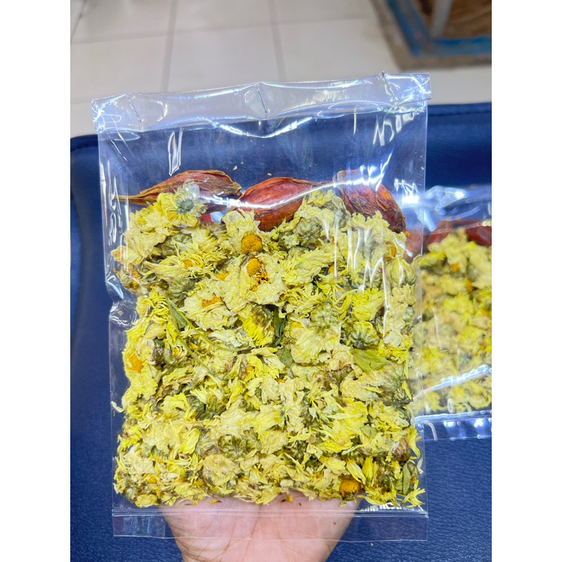 เก๊กฮวยตราเสือ อย่างดี(1ห่อ30กรัม) *หอมมาก เพียงห่อละ29฿