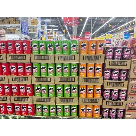 (ยกลัง12กระป๋อง) Pringles พริงเกิลล์มันฝรั่งทอดกรอบ 97-102กรัม (มีหลายรสชาติ)