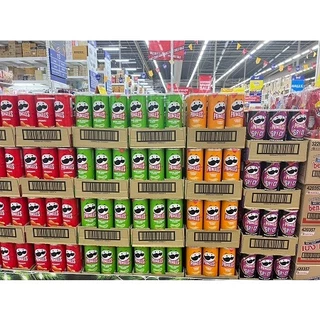 (ยกลัง12กระป๋อง) Pringles พริงเกิลล์มันฝรั่งทอดกรอบ 97-102กรัม (มีหลายรสชาติ)