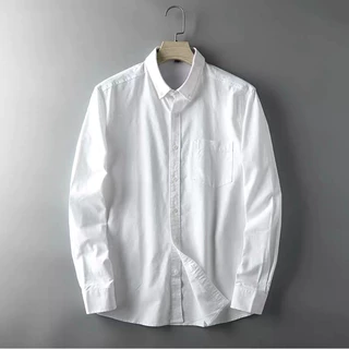 [M-2XL] เสื้อเชิ้ตคอปกแขนยาว 5สี เสื้อเชิ้ตไซส์ใหญ่ เสื้อเชิ้ตผู้ชายไซส์ใหญ่