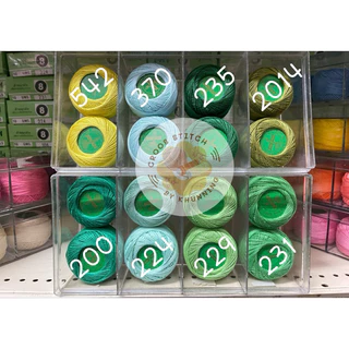 ไหมวีนัส เบอร์8 ไหมปัก มีสีให้เลือกเยอะมาก พร้อมส่ง✅