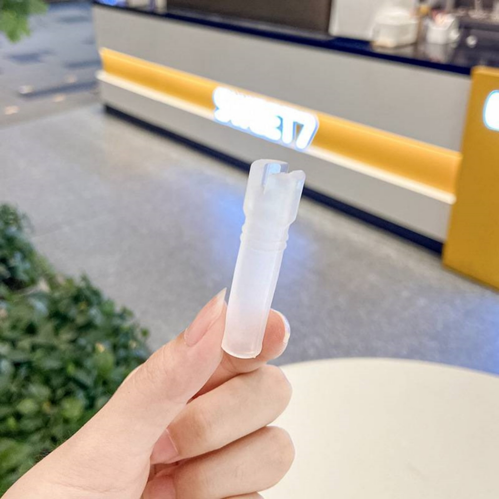 หลอดดูดน้ำพลาสติก หลอดใส่ขวดน้ำ หลอด หลอดใส ยาว 32 ซม หางงอได้ - รูปที่ 2