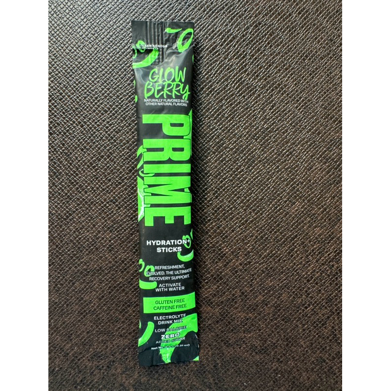 Prime Hydration+ Sticks Glowberry แยกขายเป็นซอง
