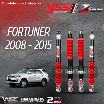 ส่งฟรี YSS โช้คอัพ Fortuner 2008 - 2015  หน้า-หลัง  รุ่น Z-Series
