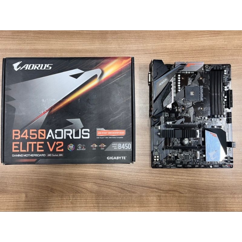 Gigabyte B450 Aorus Elite V2 (AM4) มือสอง
