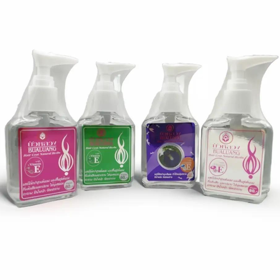 Bualuang  85ml. บัวหลวง แฮร์โค้ท ผสมวิตามินอี