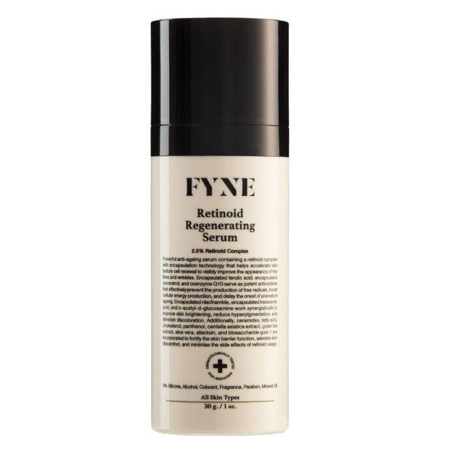 FYNE Retinoid Regenerating Serum 30ml. ไฟน์ เรตินอยด์ เซรั่มบำรุงผิวหน้า