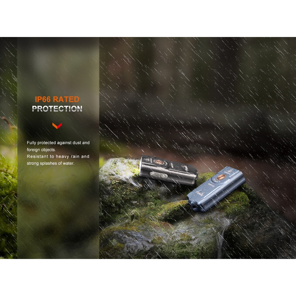 ไฟฉายพวงกุญแจ FENIX E03R V2.0 สว่าง 500 LUMENS ส่องไกล 90 เมตร ราคา ถูกที่สุด ดีลบีเคเค แกลเลอรีภาพที่ 7