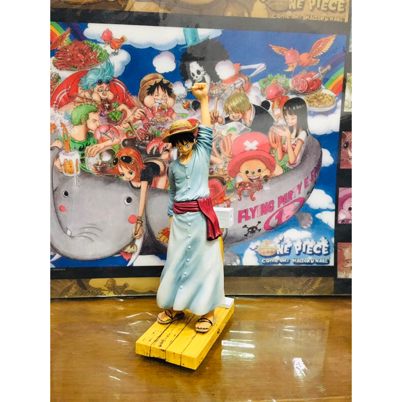 (Dramatic) แท้100% ลูฟี่ ชูแขน Luffy Dramatic Showcase One piece วันพีช Model โมเดล Figures ฟิกเกอร์