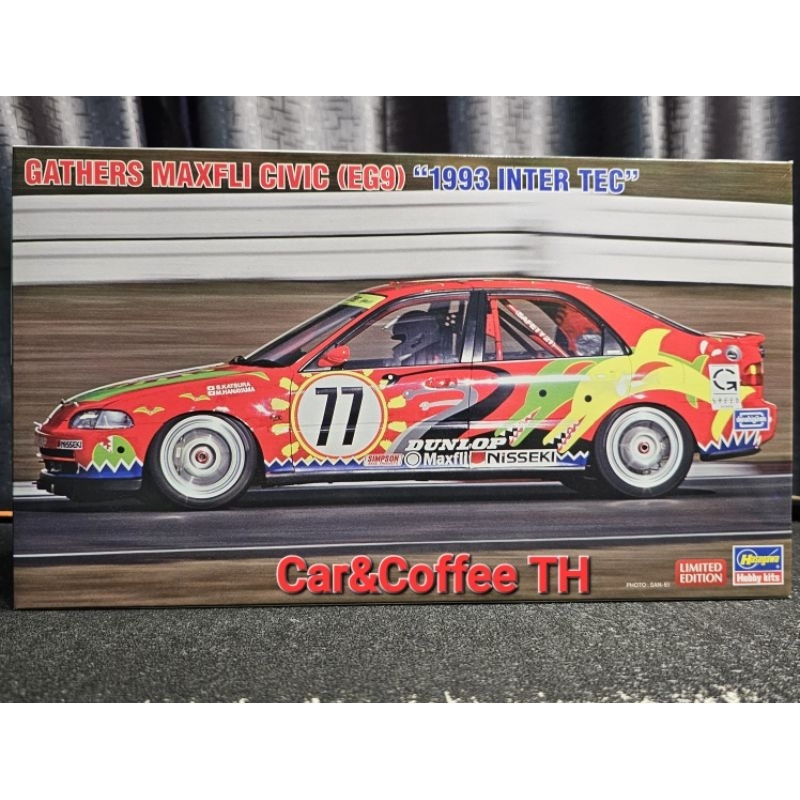 #ใหม่ โมเดล Honda Civic EG9 4 door  '93 Inter Tec circuit version
