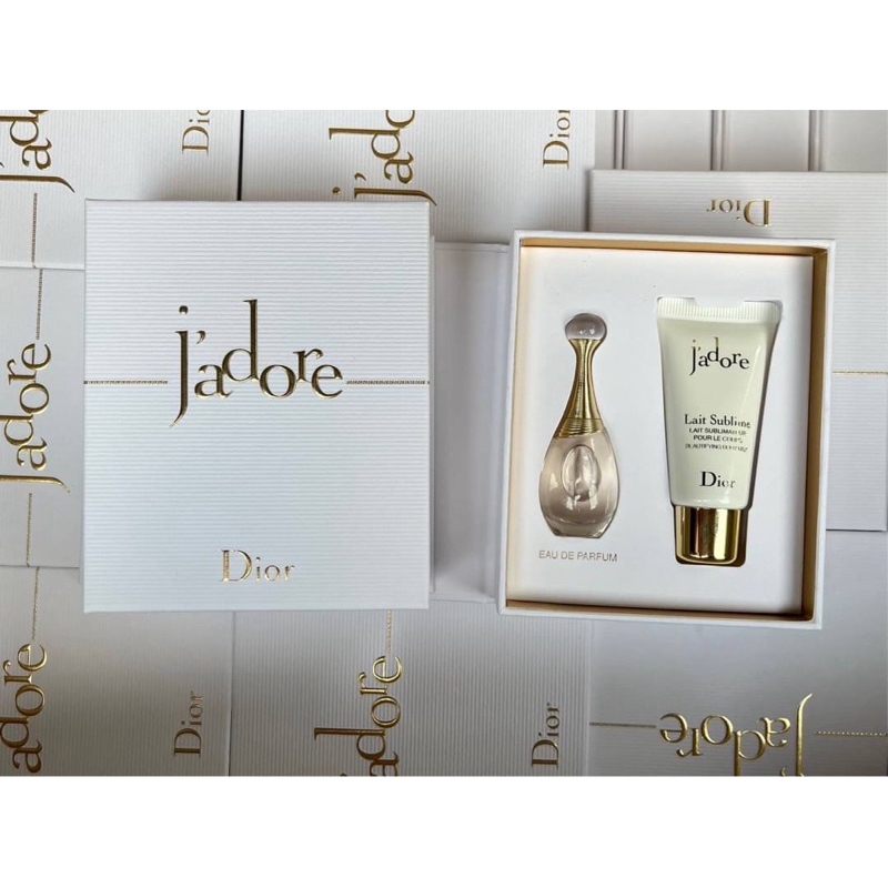 Dior J'adore Eau de Parfum 5ml. &amp; Body Milk 20ml.