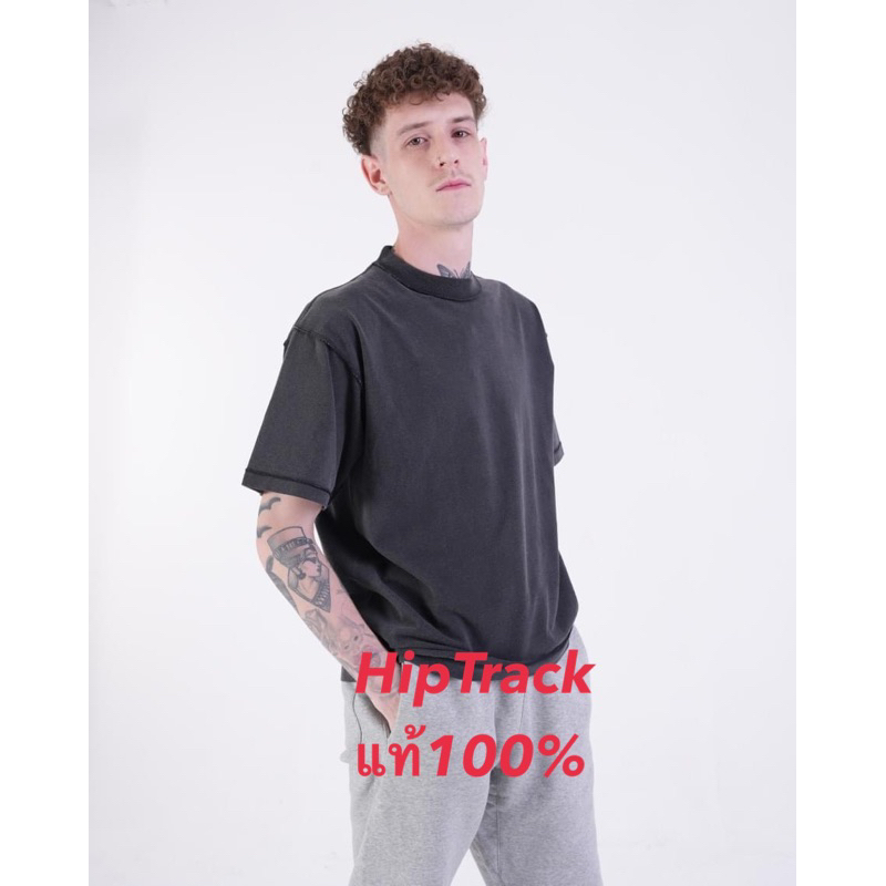 🔥SALE🔥เสื้อยืดHiptrack ฟอกเฟดกลับตะเข็บ รุ่น Vintage Inside Out Tee