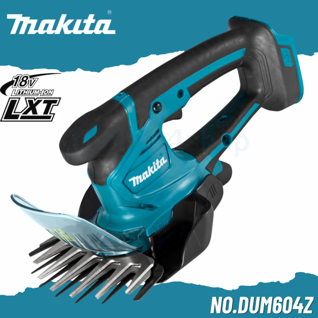 MAKITA กรรไกรเล็มหญ้าไร้สาย 18V ความกว้างในการตัดหญ้า 160 มม. No.DUM604Z