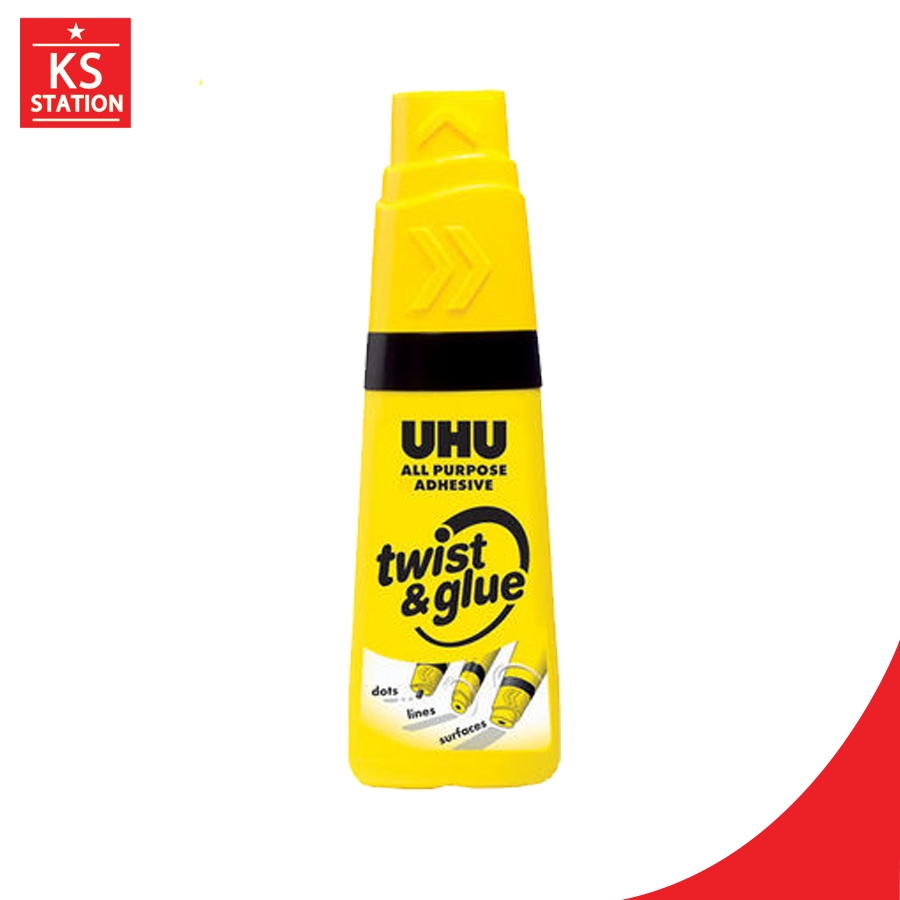 UHU TWIST & GLUE  กาวทวิสต์แอนด์กลู UHU 35ml.