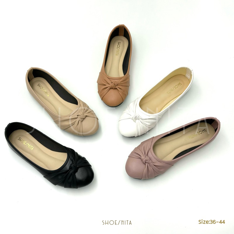 💖NEW💖 รองเท้าคัทชู ส้นแบนไซส์ใหญ่ 36-44 SHOESNITA
