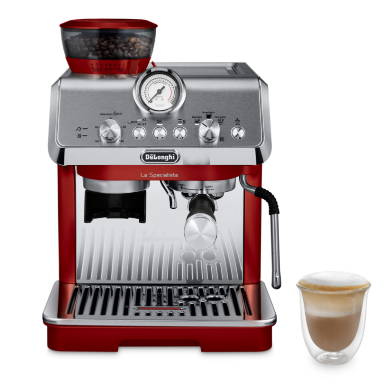 De'Longhi เครื่องชงกาแฟเอสเพรสโซ่ Special Edition La Specialista Arte รุ่น EC9155.RD