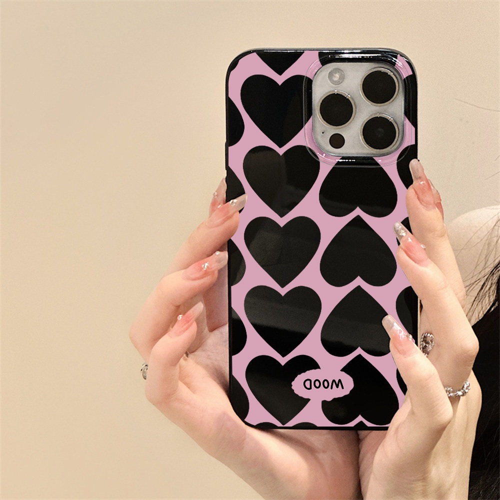 เคสโทรศัพท์ for iPhone 13 11 17 pro max Case iPhone 11 15 16 pro max 14 12 pro max 7 8 Plus XR XS Max เจลลี่มันวาว