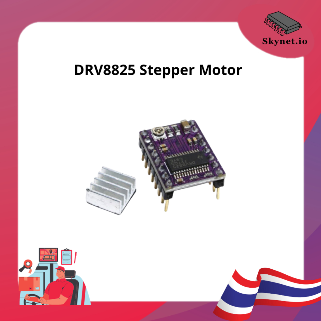 DRV8825 Stepper Motor Driver Carrier, High Current