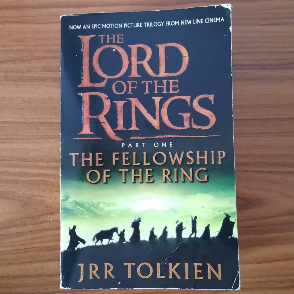(มือสอง) [ฉบับภาษาอังกฤษ] The Lord of the Rings The Fellowship of the Ring มหันตภัยแห่งแหวน ภาค 1 หนังสือ English Textbo
