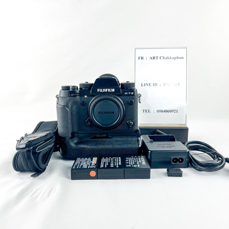 fujifilm xt2 + grip มือสอง สภาพสวย
