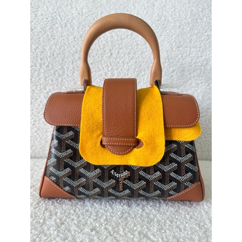 new goyard Saigon mini brown