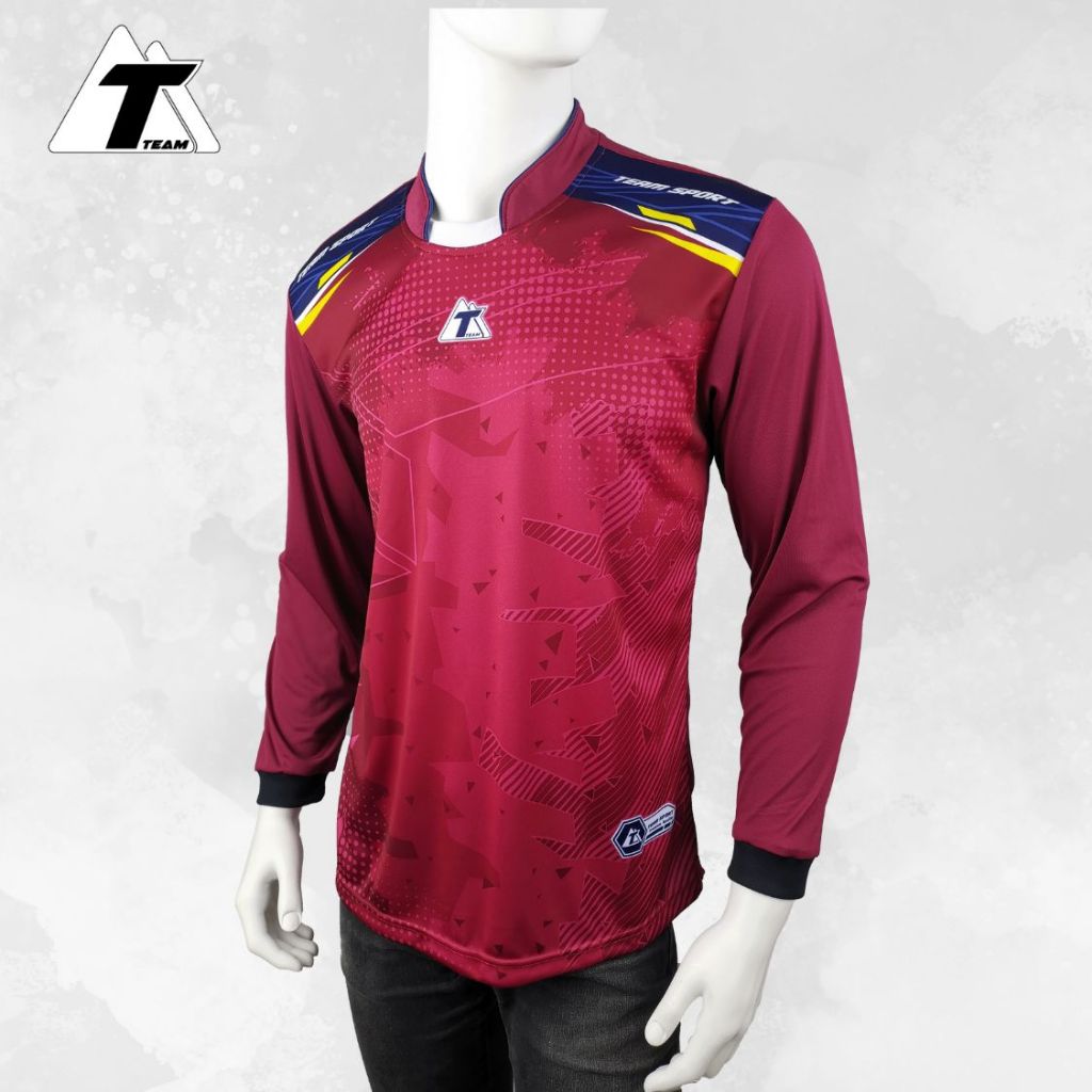 TEAM11 เสื้อกีฬาแขนยาว ผ้าไมโคร ไซส์ S-XXL ปี 2022 made in Thailand