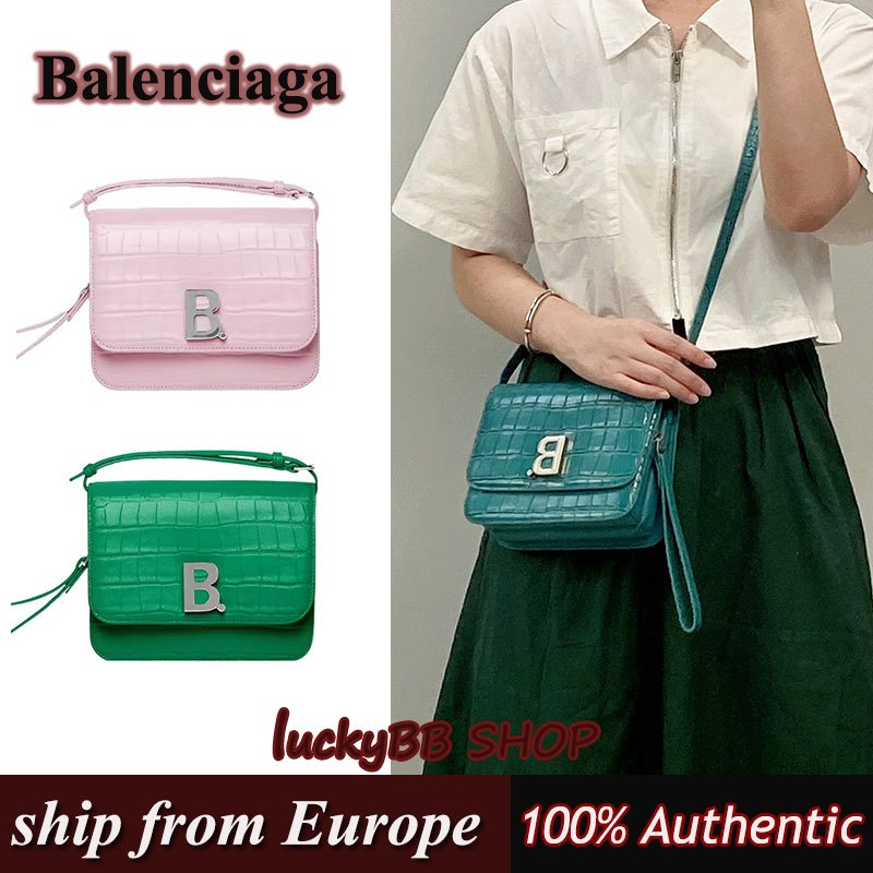 Balenciaga B bag กระเป๋าไหล่ข้ามตัว ของแท้100%