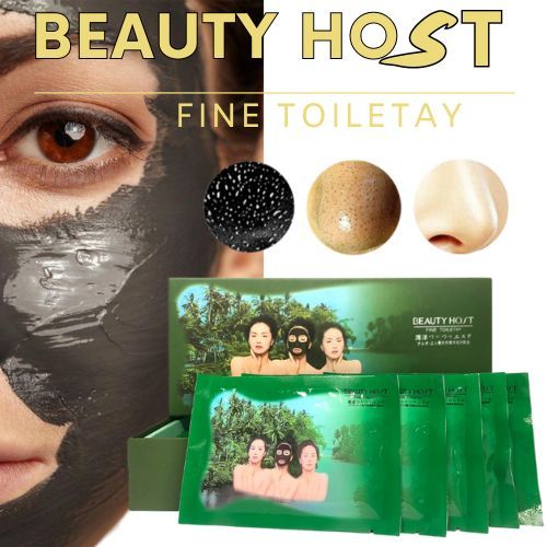 โคลนมาร์กหน้า Beauty Host (สูตรดั้งเดิม) โคลนลอกสิวเสี้ยน โคลนพอกหน้า สูตรเดียวกับ Shiseido ชิเซโด้
