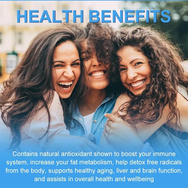 (60 เม็ด) VITA กลูต้าไธโอน Glutathione 1000 มิลลิกรัม สารต้านอนุมูลอิสระคอลลาเจนต่อต้านความชรา 60/120 แคปซูล - รูปที่ 5