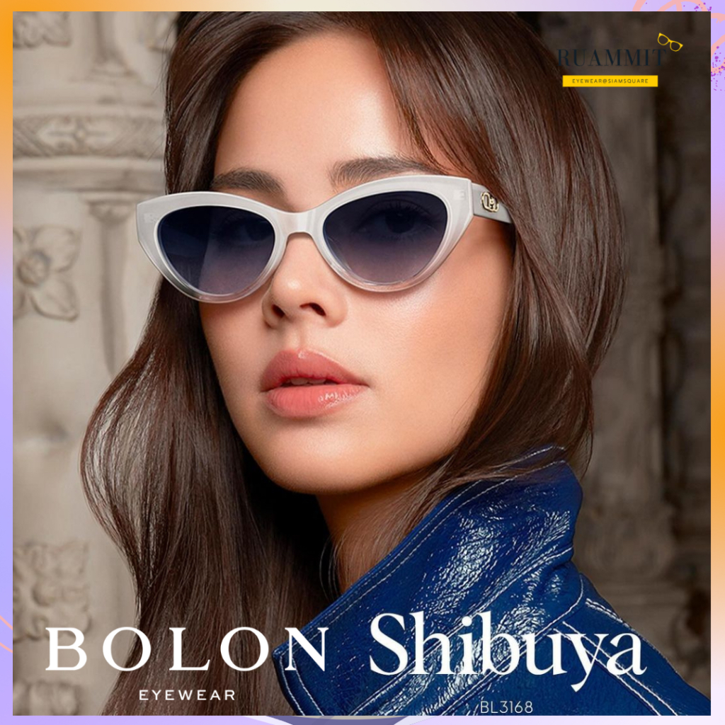 แว่นกันแดด BOLON Shibuya BL3168 แว่นทรงแคทอาย จัดส่งฟรี!!