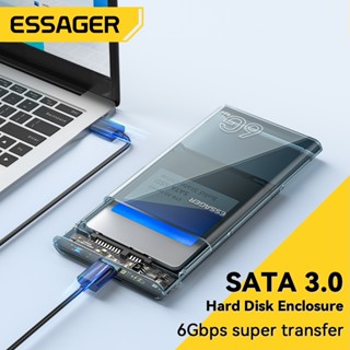 Essager กล่องฮาร์ดไดรฟ์มือถือ6Gbps ขนาด2.5นิ้วกล่อง SATA3.0 …