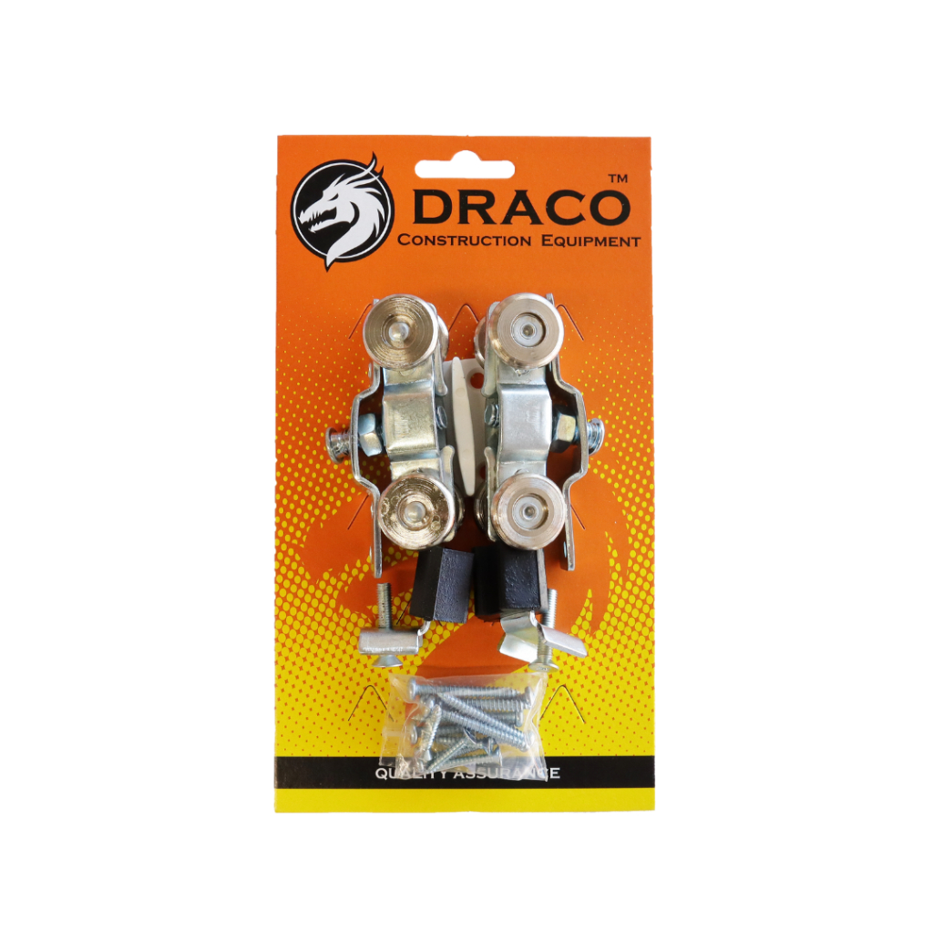 ชุดล้อรางเลื่อน ล้อเหล็ก No.100 (รุ่นแผง) ล้อบานประตูเลื่อน ล้อบานหน้าต่างเลื่อน ล้อรางแขวน ลูกล้อเหล็กชุบนิเกิ้ล - รูปที่ 2