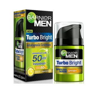 การ์นิเย่ เมน เซรั่ม 40 มล. Garnier Men AcnoFight TurboBright Serum 40 ml แอคโนไฟท์ เทอร์โบไบรท์