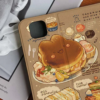 🌻24 ชั่วโมง🌻เคสไอแพด น้ำชายามบ่าย Gen12 Air8 เคส iPad bunny Gen8 gen11 Case iPad มีที่เก็บปากกา AIR6