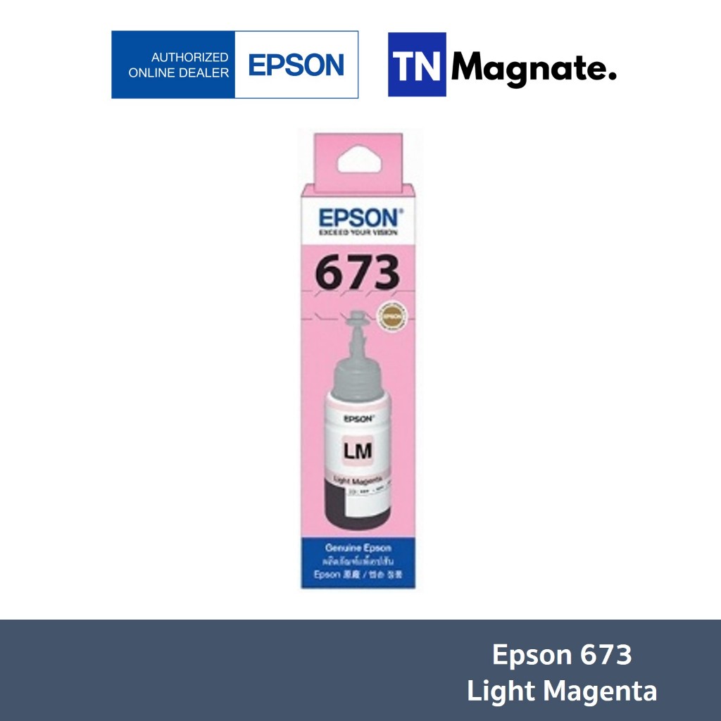 [หมึกพิมพ์] Epson 673 [T673600] INK  LIGHT MAGENTA
