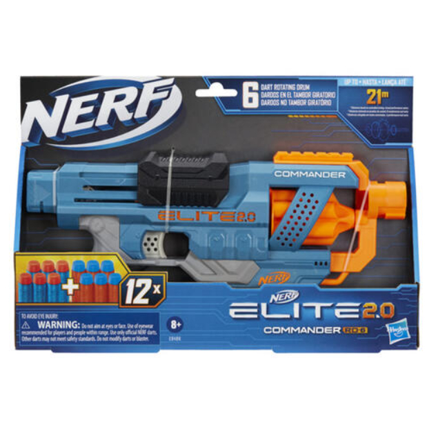 HASBRO NERF Elite 2.0 Commander RD-6 (E9486) ປືນເນີຟ ແທ້ มือ 1